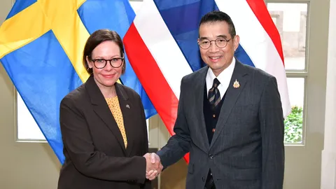 รัฐบาลสวีเดนชมไทยหลังลงนามซื้อกริพเพน เชื่อปฏิบัติการทางทหารกำจัดการรุกราน