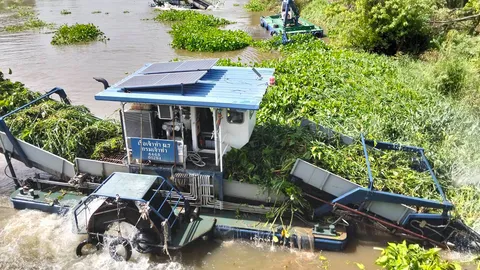 “มนพร” สั่งกำชับกรมเจ้าท่า เร่งกำจัดผักตบชวา ขุดลอกร่องน้ำ รับมืออุทกภัยและภัยแล้ง