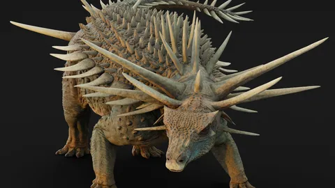 นักวิทย์ตะลึง ค้นพบไดโนเสาร์สุดโหดยุคจูราสสิก มีหนามรอบตัวและหางกระบองพิฆาต