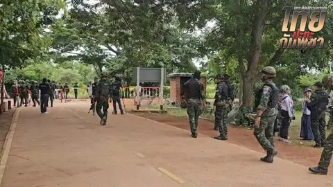 กองกำลังบูรพา ประกาศกฎอัยการศึก คุมพื้นที่บ้านหนองจาน อ.โคกสูง จ.สระแก้ว