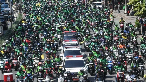 จาการ์ตาเตรียมรับมือประท้วงครั้งใหม่ เหตุหนุ่มขับมอเตอร์ไซค์รับจ้างถูกรถตำรวจชนดับ