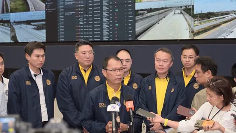 ข่าวดี "ทางหลวง" เตรียมเปิดให้ทดลองใช้มอเตอร์เวย์ใหม่ 3 สาย “M81-M6-M82” ฟรี 24 ชม.