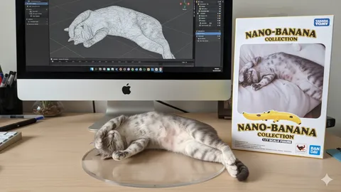 วิธีทำโมเดลฟิกเกอร์ 3D ของตัวเองบน Gemini สวยเป๊ะไม่แพ้ ChatGPT