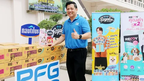รอบรั้วการตลาด : PFG ส่งอาหารสุนัขพรีเมียมให้ "สุนัขทหาร" นาวิกโยธิน กองทัพเรือ