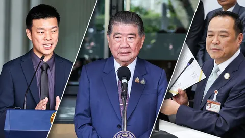 การเมืองเดือดจัด เปิดไทม์ไลน์ 3 พรรคใหญ่ "เลือกโหวตนายกฯ - ยื่นยุบสภาฯ" 