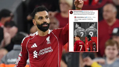 "ซาลาห์" เดือด! ออกโรงปกป้อง "ดิอาซ-นูนเญซ" ตอบโต้เพจแฟนบอล หลังด้อยค่าอดีตนักเตะทีมตัวเอง