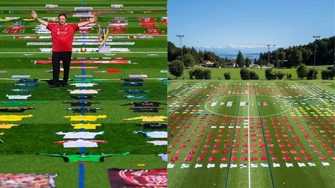 แฟนหงส์สร้างประวัติศาสตร์! สะสม "เสื้อลิเวอร์พูล" 1,047 ตัว คว้าสถิติ “กินเนสส์ เวิลด์เรคคอร์ด”