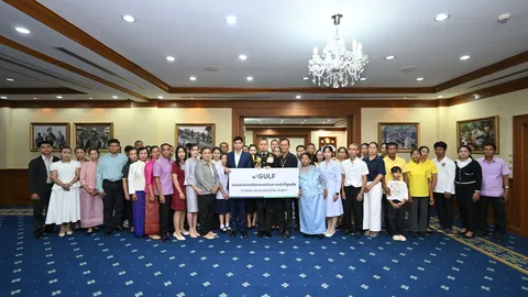GULF มอบเงิน 17 ล้านบาท ดูแลครอบครัวทหารกล้า ที่เสียสละเพื่อชาติ