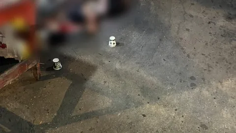 "ดาบตำรวจ" ยิงผัวเมียขายไข่ดับหน้าโรงหนังเก่า จ.เพชรบุรี ก่อนยิงตัวเองเสียชีวิต