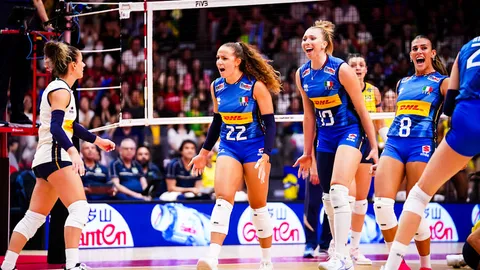 ดวลเดือด 5 เซต! "อิตาลี" ตบเอาชนะ "บราซิล" 3-2 เซต ลิ่วชิงวอลเลย์บอลหญิงโลก 2025 พบ "ตุรกี"