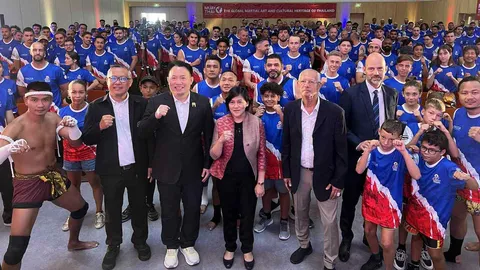 ชาวฝรั่งเศส 400 คน กระทบไหล่ “แสนชัย-ยอดแสนไกล-นำศักดิ์น้อย” Muaythai Masterclass 2025 (คลิป)