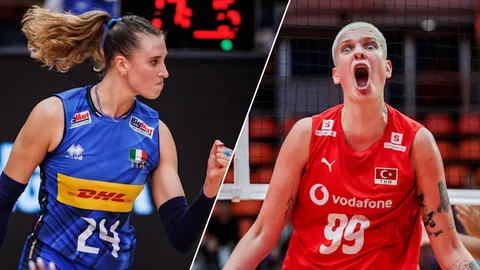 อิตาลี ข่มตุรกี เปิดสถิติ 5 นัดหลังสุดที่พบกันก่อนนัดชิง วอลเลย์บอลหญิงชิงแชมป์โลก 2025