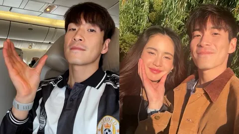 อังกฤษก็แค่ปากซอย หายป่วยปุ๊บ หนุ่มคลั่งรัก อาเล็ก ก็บินไปหา ต้าวโบว์ ทันที