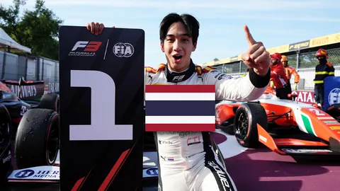 “เติ้น” ทัศนพล ผงาดแชมป์สนามปิดฤดูกาล! พา Campos Racing คว้าแชมป์โลกทีม F3 2025