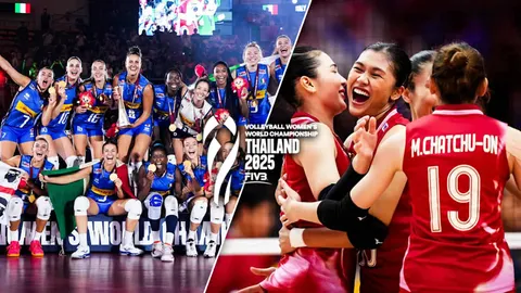 สรุปอันดับทุกชาติ หลังจบวอลเลย์บอลหญิงชิงแชมป์โลก 2025