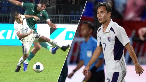 รับไม่ได้ "สุภโชค" เปิดใจเดือดใส่ "เบอร์ 10 อิรัก" เตะ "ชนาธิป" ชี้เล่นคนไม่เล่นบอล (คลิป)