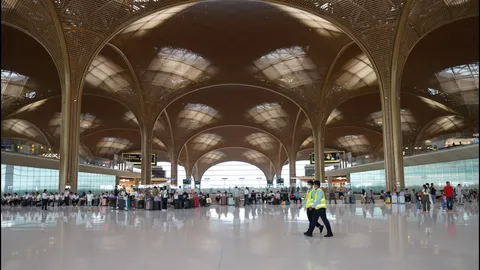 กัมพูชาเปิดใช้สนามบินนานาชาติเตโชอย่างเป็นทางการ ต้อนรับเที่ยวบินแรกจากจีน