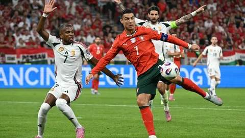 ผลบอล โปรตุเกส บุกทุบ ฮังการี ผงาดนำฝูงกลุ่มเอฟ ศึกคัดบอลโลก 2026