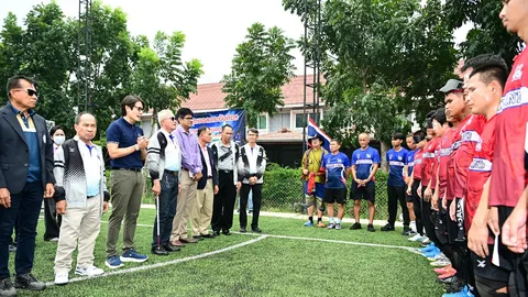 ประธานพาราฯ วางเป้าแข้งตาบอดทีมชาติไทย ป้องกันแชมป์สมัย 3 ในศึกอาเซียนพาราเกมส์ 2026