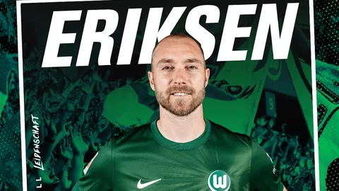 แฟนผีร่วมยินดี "อีริคเซ่น" ได้ทีมใหม่ เปิดตัวซบ "โวล์ฟบวร์ก"