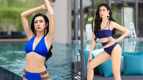 47 ปียังแจ๋ว ตุ๊กตา อุบลวรรณ อวดหุ่นสวยถ่ายชุดว่ายน้ำสุดแซ่บ สวยเป๊ะไม่แพ้สาวๆ