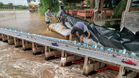 จับตา 2 เขื่อนใกล้วิกฤต ปลายเดือน ก.ย. ฝนกระหน่ำซ้ำ เช็กพื้นที่เสี่ยงกระทบ