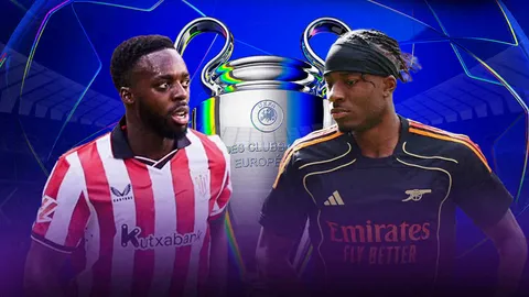 ช่องทางดูบอล LIVE ดูบอลสด แอตเลติก บิลเบา พบ อาร์เซนอล วันนี้ 23.45 น. ยูฟ่า แชมเปียนส์ลีก 2025-26