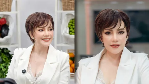 หนูแหม่ม สุริวิภา เปิดภาพลุคผมสั้น นักร้องดังคอนเฟิร์มเห็นด้วยตา ตัวจริงสวยขึ้นไปอีก