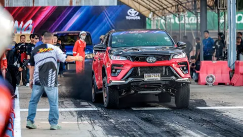 TOYOTA FORTUNER แจ็คบางหญ้าแพรก ต้นดูไบ หมูออโต้ซิ่ง BOOMER THAILAND เร็วสุดในสามโลก! 