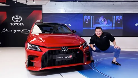 โตโยต้า ต้อนรับตำนานแห่งนักซูโม่ชื่อดัง Hakuho Sho เยือน Toyota Alive