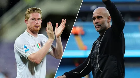 เป๊ป กวาร์ดิโอล่า พูดถึงการกลับมาเยือนแมนซิตี้ ของ เดอ บรอยน์ ในศึกยูฟ่า แชมเปียนส์ลีก