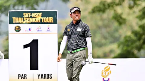 อุดร จบลบ 13 ทิ้งสี่สโตรคจ่อแชมป์ที่ 15 ไทย ซีเนียร์ฯ อัลไพน์ เชียงใหม่