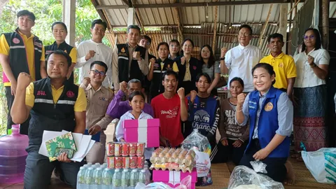  “น้องแพรวา” ยิ้มได้อีกครั้ง หลายหน่วยงานร่วมส่งสิ่งของเครื่องใช้-เงินช่วยเหลือ