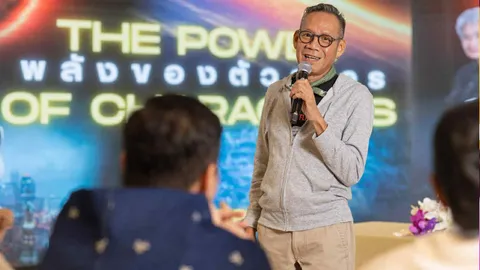 อุ๋ย นนทรีย์ นำทีมเป็นวิทยากร “พลังตัวละคร” หนุนนักเขียนบทไทย พัฒนาผลงานสู่เวทีโลก