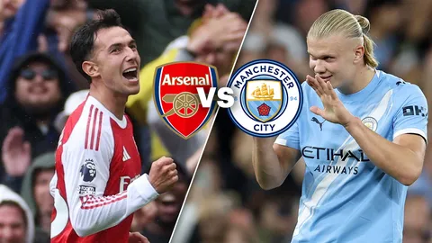 ดูบอลสด-รายชื่อ 11 ตัวจริง อาร์เซน่อล VS แมนซิตี้ บิ๊กแมตช์พรีเมียร์ลีก ประจำวันนี้