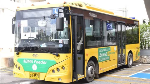 เช็ก 6 เส้นทาง นั่งรถบัสฟรี ลดมลพิษในกรุงเทพฯ