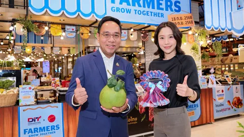 กรมการค้าภายใน ร่วมกับ กูร์เมต์ มาร์เก็ต จัดงาน “DIT X Gourmet Market Farmers Grow Together”