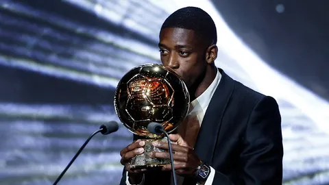 "อุสมาน เดมเบเล" ผงาดคว้าบัลลงดอร์ 2025-สรุปทุกรางวัล