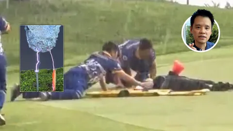 ต้องระวัง "ครูฟิสิกส์" วิเคราะห์สาเหตุ หลัง "แคดดี้" โดนฟ้าผ่าในสนามกอล์ฟ เสียชีวิต (คลิป)