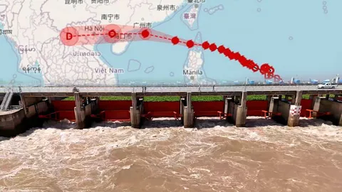 เขื่อนเจ้าพระยาระบายน้ำต่อเนื่อง พร้อมรับมือพายุ "รากาซา” คาดไม่ท่วม กทม. 