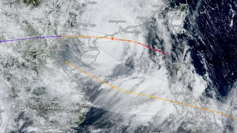 ซูเปอร์ไต้ฝุ่น "รากาซา" จ่อขึ้นฝั่งจีนตอนใต้ เร่งอพยพประชาชนเกือบ 2 ล้านคน