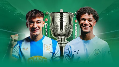 LIVE ถ่ายทอดสด ฮัดเดอส์ฟิลด์ทาวน์ พบ แมนซิตี้ วันนี้ 24 ก.ย.68 ดูบอลสด 01.45 น. คาราบาวคัพ 2025-26