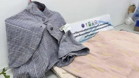 "ผ้าไหมใยกล้วย" นวัตกรรมผสมรังไหมกับใยกล้วยนุ่มใส่สบาย เป็นมิตรกับสิ่งแวดล้อม