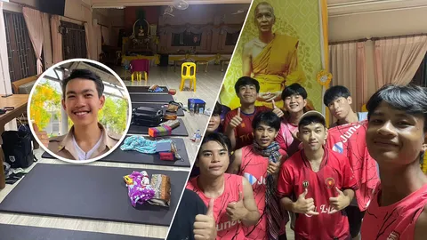 “ผู้จัดการทีม” ชี้แจงปม “นักฟุตบอล” ต้องนอนวัด เพื่อแข่งขันให้สโมสร