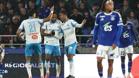 ผลบอล มาร์กเซย แซงดับ สตราส์บูร์ก ช่วงทดเจ็บ ขึ้นจ่าฝูงลีกเอิง