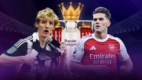 LIVE ถ่ายทอดสด นิวคาสเซิล พบ อาร์เซนอล วันนี้ 28 ก.ย.68 ดูบอลสด 22.30 น. พรีเมียร์ลีก 2025-26