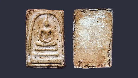 พระสมเด็จวัดระฆัง แบบไหน? เนื้อเกสรดอกไม้