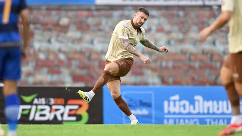 ผลบอลไทยลีก บุรีรัมย์ บุกอัด อยุธยา 4-1 คว้าชัย 6 นัดรวด ครองจ่าฝูงเหนียวแน่น