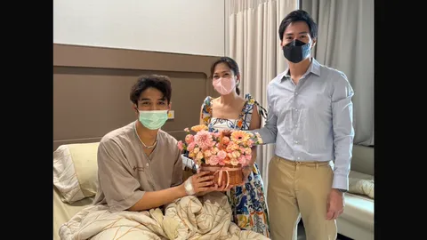 บอส เอวหวาน แอดมิทด่วน ไฮโซน้ำหวาน-นาวินต้าร์ ห่วงใยเยี่ยมถึงขอบเตียง