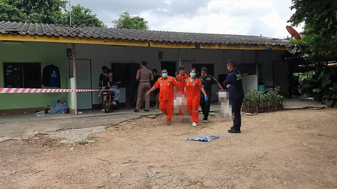 พม่าฆ่าโหดเมียคาห้องเช่า ชอบทะเลาะกัน ชนวน-หึงโหด ก่อนยิงตัวตาม